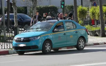 سيارات اجرة مزورة تجوب شوارع مدينة طنجة