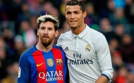 غياب تاريخي لميسي ورونالدو عن جائزة افضل لاعب في أوروبا