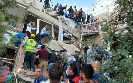 تركيا .. ارتفاع عدد قتلى زلزال إزمير إلى 24 والمصابون 804
