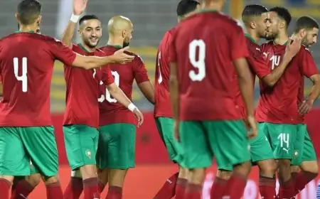 أسود الأطلس تمطر شباك إفريقيا الوسطى وتتصدر مجموعتها