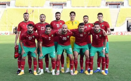 المنتخب المغربي يرتقي الى الرتبة 35 عالميا في تصنيف الفيفا