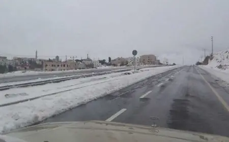 أمطار قوية وتساقطات ثلجية بهذه المناطق يوم غد الخميس