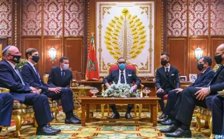 بلاغ من الديوان الملكي: الملك يرأس إعلانا مشتركا بين المغرب وإسرائيل والولايات المتحدة