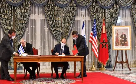 المغرب واسرائيل يوقعان اتفاقيات في مجالات مختلفة