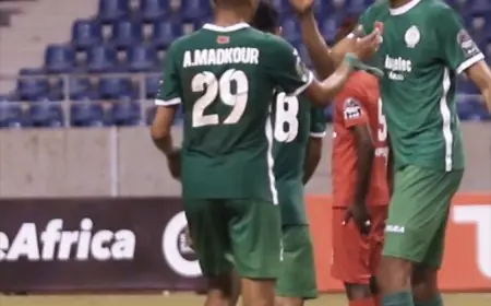 كأس الكاف.. الرجاء الرياضي يعود بفوز امام نكانا الزامبي