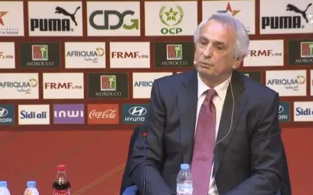 حاليلوزيتش يعلن عن تشكيلة المنتخب المغربي استعدادا لإقصائيات كأس إفريقيا