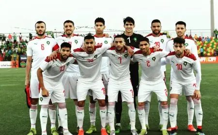 المنتخب المغربي يتأهل الى كأس افريقيا متصدرا لمجموعته