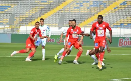 البطولة برو .. حسنية اكادير يهزم الرجاء ويرتقي الى المركز الثالث