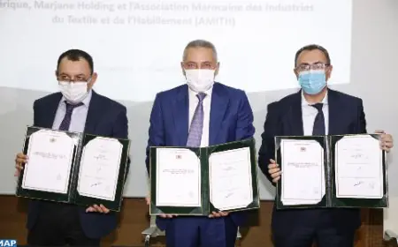 توقيع اتفاقية لتنمية تزوُّد “مرجان هولدينغ” لدى الصناع المحليين للنسيج والصناعات الغذائية
