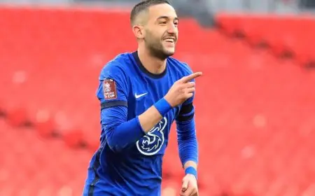 المغربي زياش يقود فريقه تشلسي للفوز على مانشستر سيتي والتأهل الى نهائي كأس انجلترا