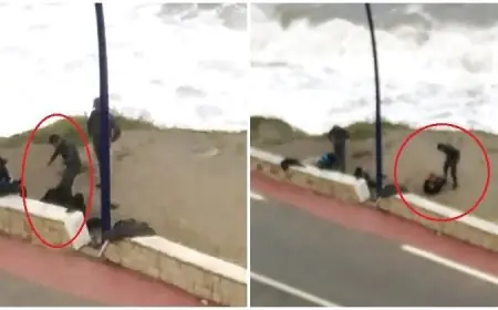 توقيف 3 افراد من القوات المساعدة بسبب فيديو يظهر تعنيف مواطن