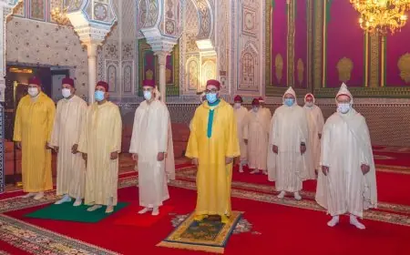 الملك محمد السادس يحيي ليلة القدر المباركة