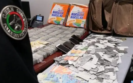 احباط عملية كبرى لتهريب كمية كبيرة من الاقراص المخدرة والكوكايين بميناء طنجة