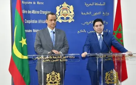 وزير الخارجية الموريتاني من الرباط يؤكد تطور العلاقات المغربية الموريتانية خلال السنوات الاخيرة