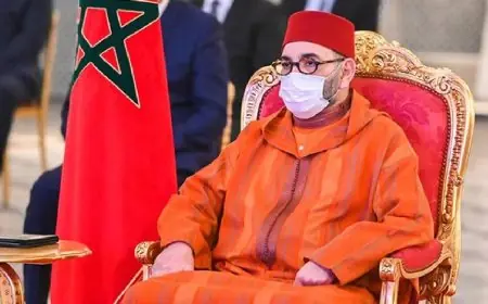 الملك يرسل برقية تعزية لأسرة الراحل سيدي أحمد الرحالي