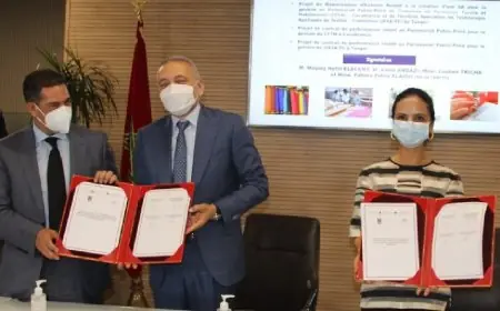العلمي يشيد باليد العاملة المغربية عقب التوقيع على 9 اتفاقيات لإنجاز مشروع “Cap Excellence”