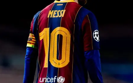 برشلونة يعلن رحيل أسطورته ميسي بعد فشل مفاوضات تجديد عقده