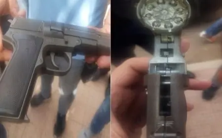 أمن اكادير يوقف شابا بسبب التخدير والتهديد بسلاح ناري