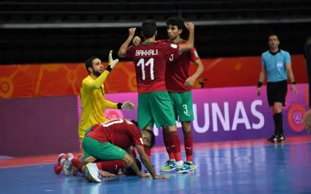 المنتخب المغربي يبلغ دور الثمن في كأس العالم ل"الفوت صال"