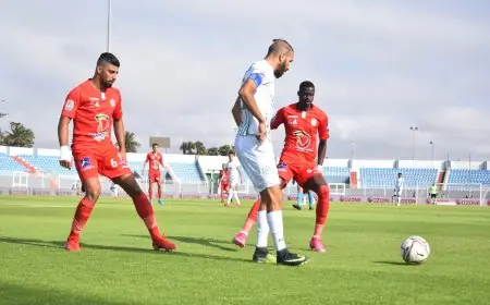 البطولة برو .. الدفاع الجديدي يهزم الحسنية والتعادل يحسم مباراة اتحاد طنجة وشباب المحمدية