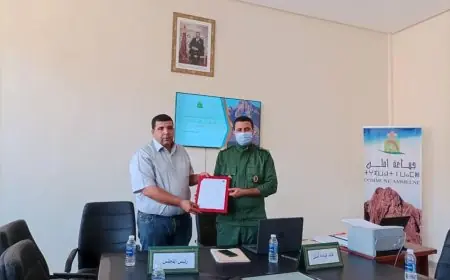 تافراوت.. انتخاب حجي رئيسًا جديدًا لجماعة أملن