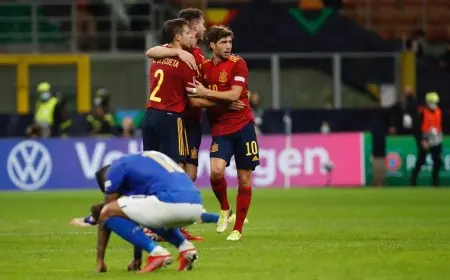 اسبانيا تهزم إيطاليا وتبلغ نهائي دوري الأمم الأوروبية