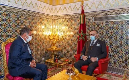 الملك محمد السادس يترأس بالقصر الملكي بفاس مراسم تعيين أعضاء الحكومة الجديدة