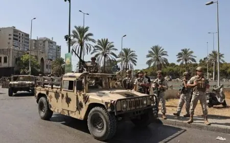 بعد الإضطراب الذي شهدته العاصمة بيروت الجيش اللبناني يصدر بيانا توضيحي