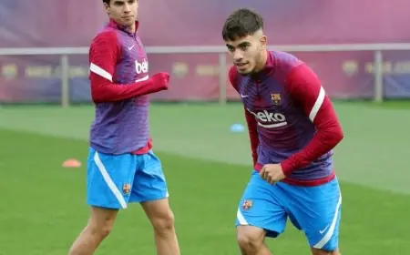 مدرب برشلونة يستدعي المغربي عبد الصمد الزلزولي للمباراة ضد ألافيس