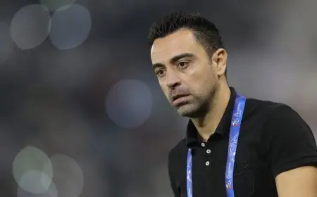 السد القطري يعلن عن انتقال مدربه "تشافي" لتدريب برشلونة