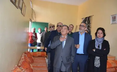 وفد يزور معالم المدينة العتيقة لتيزنيت