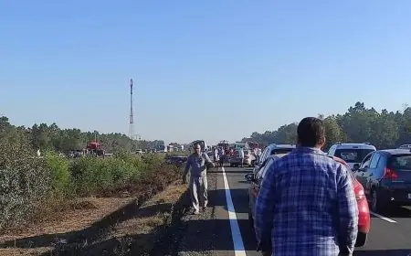 حادثة سير خطيرة تقطع حركة السير بين الرباط والقنيطرة