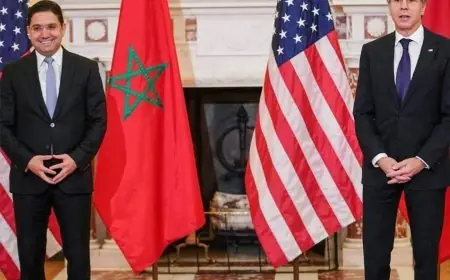 وزير الخارجية الامريكي يتباحث مع بوريطة