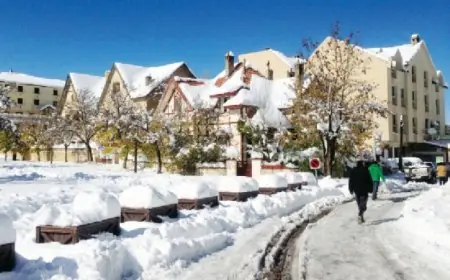 نشرة انذارية .. جو بارد ، ثلوج ورياح قوية يومي الخميس والجمعة بالمغرب