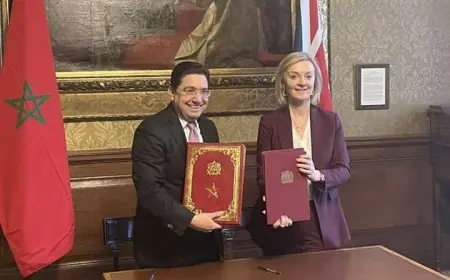 بوريطة يلتقي وزيرة الدولة للشؤون الخارجية البريطانية