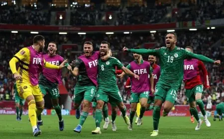 المنتخب الجزائري يتوج بكأس العرب
