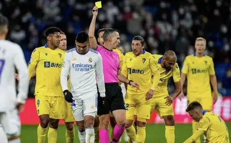ريال مدريد يواصل تصدره لليغا الأسبانية رغم تعادله امام قادش