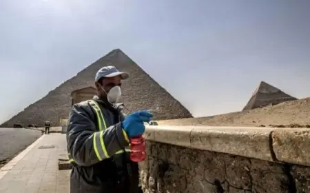 مصر تسجل 811 حالة إصابة و36 وفاة جديدة بكوفيد19