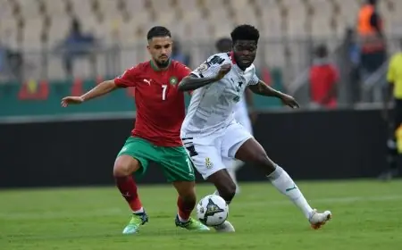 المنتخب المغربي يستهل مشاركته في "الكان" بفوز على غانا