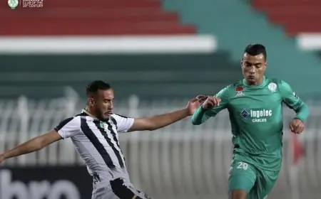 دوري أبطال افريقيا.. الرجاء يعود بفوز من الجزائر على وفاق سطيف