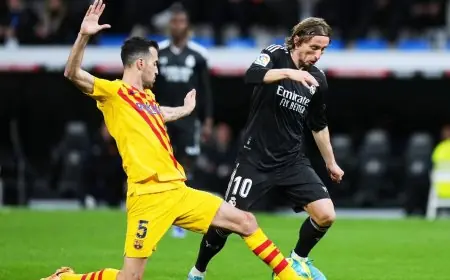 برشلونة يقسو على غريمه ريال مدريد برباعية