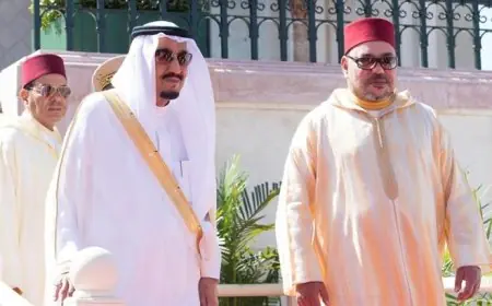 برقية تضامن من الملك محمد السادس إلى العاهل السعودي على إثر الاعتداءات التي تستهدف السعودية