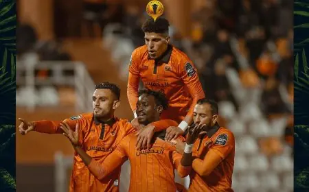 نهضة بركان يبلغ ربع نهائي كأس الكاف