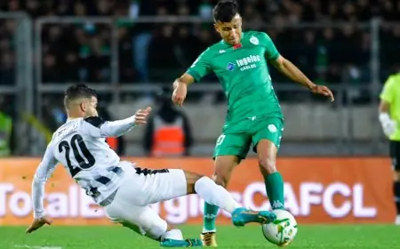 دوري أبطال افريقيا.. الرجاء الرياضي يهزم وفاق سطيف