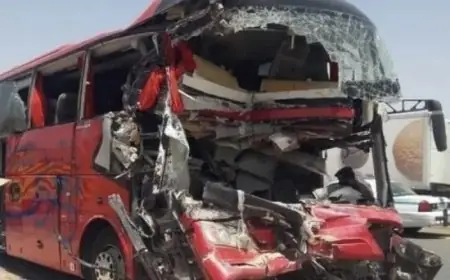 مقتل 8 معتمرين مصريين و إصابة العشرات في حادث انقلاب حافلة بالسعودية
