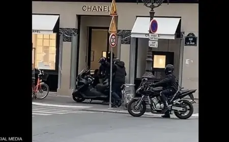 بالفيديو.. عملية سطو تطال متجرًا معروفًا في العاصمة الفرنسية باريس