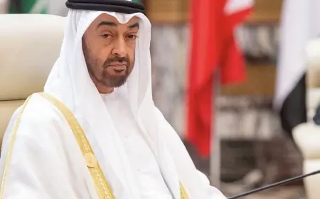 بعد وفاة أخيه "خليفة" .. محمد بن زايد رئيسا لدولة الإمارات