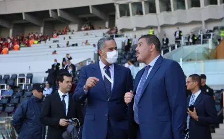 عبد اللطيف حموشي يطّلع على الترتيبات الأمنية الخاصة بنهائي دوري أبطال إفريقيا بين الوداد والأهلي