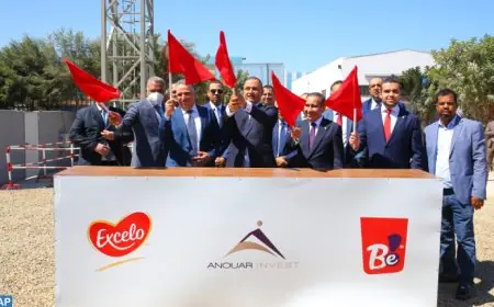 مجموعة "انور انفيست" تطلق اشغال بناء أكبر مصنع لإنتاج البسكويت بالمغرب