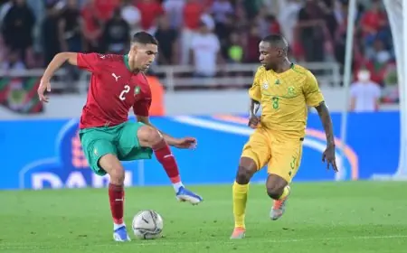 تصفيات كأس إفريقيا.. المنتخب المغربي يهزم جنوب افريقيا